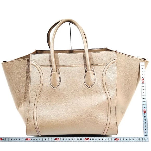 Authentic Celine Micro Luggage Handbag in Drummed Calfskin - Picture 9 of 9